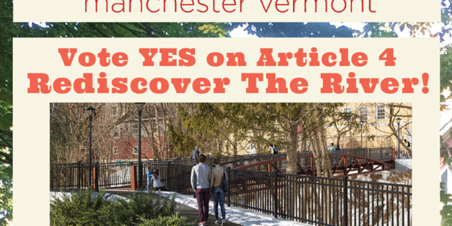Manchester Riverwalk's Plea to Vite Yes on Article 4 at Town Meeting